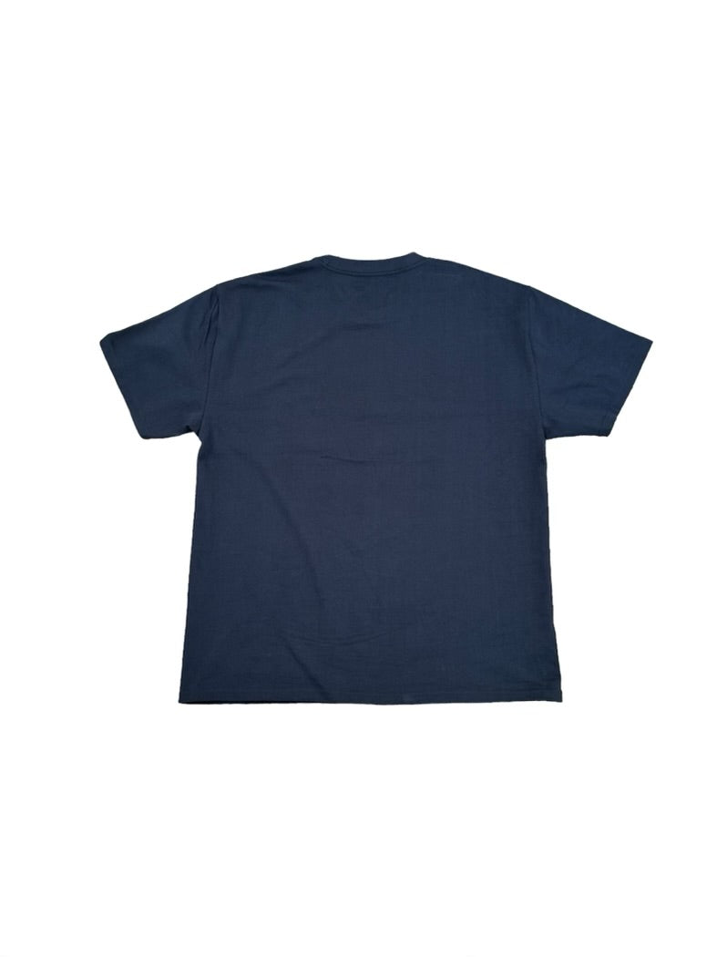 Blue/Baby Blue Heavy Tees - Smiley Front