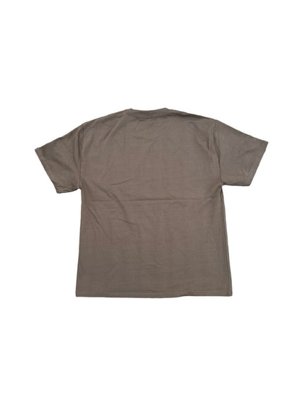 Brown/Creme Heavy Tees - Smiley Front